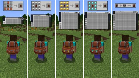 minecraft traveler's backpack how to use